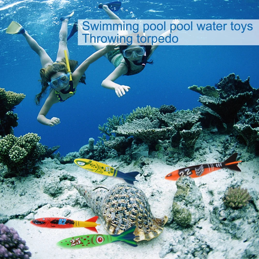 4pcs Swimming Pool Diving Toys Y3304