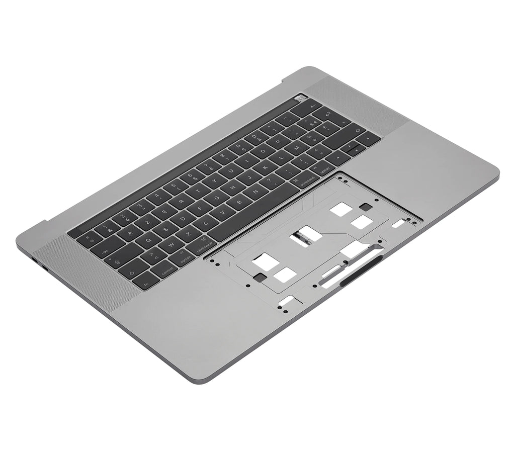 Space Gray Replacement Top Case With Keyboard For MacBook Pro 15" Touch Bar French Keyboard Z8405
