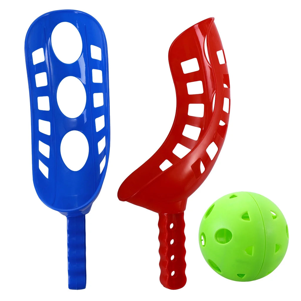Scoop Ball Game Toss & Catch Set Outdoor Sports Beach Game I20198