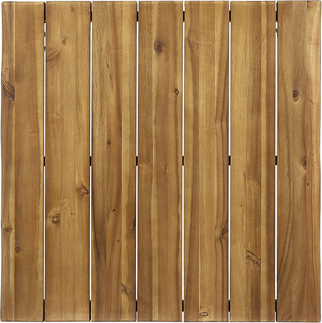 Teak Finish Acacia Wood Dining Table V3918