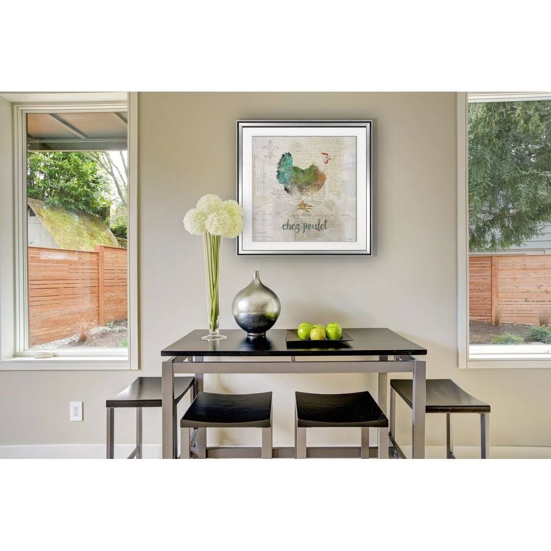 Framed Giclee Print 28 x 28 H22974