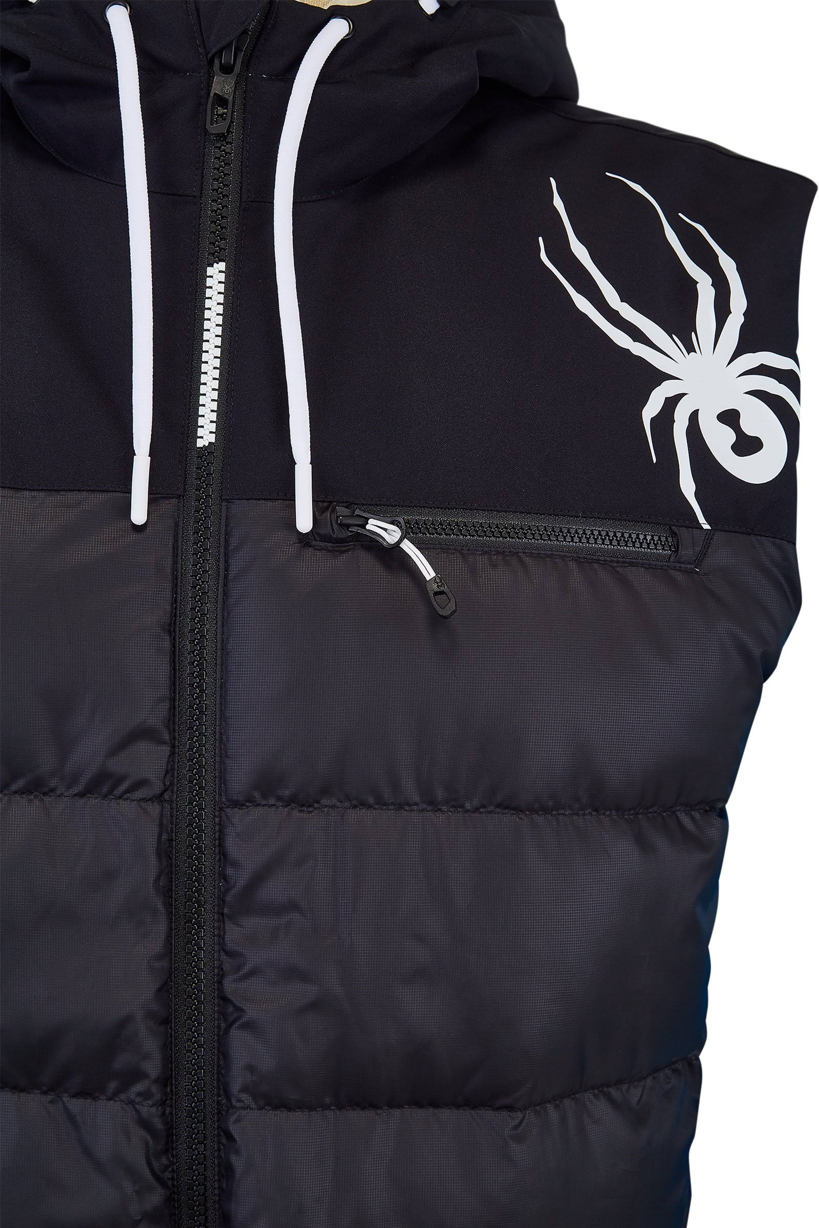 Black Down Vest S9277