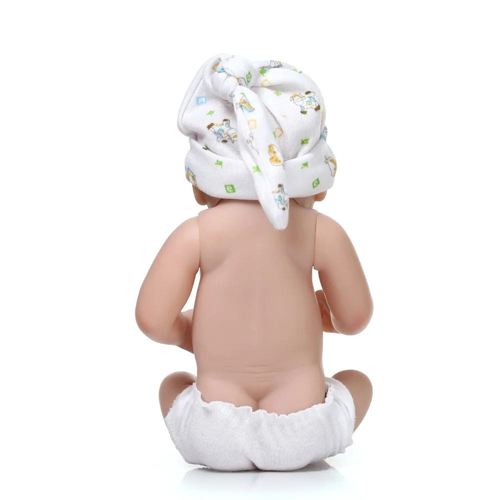 Lifelike Baby Doll with Full Silicone Body V716