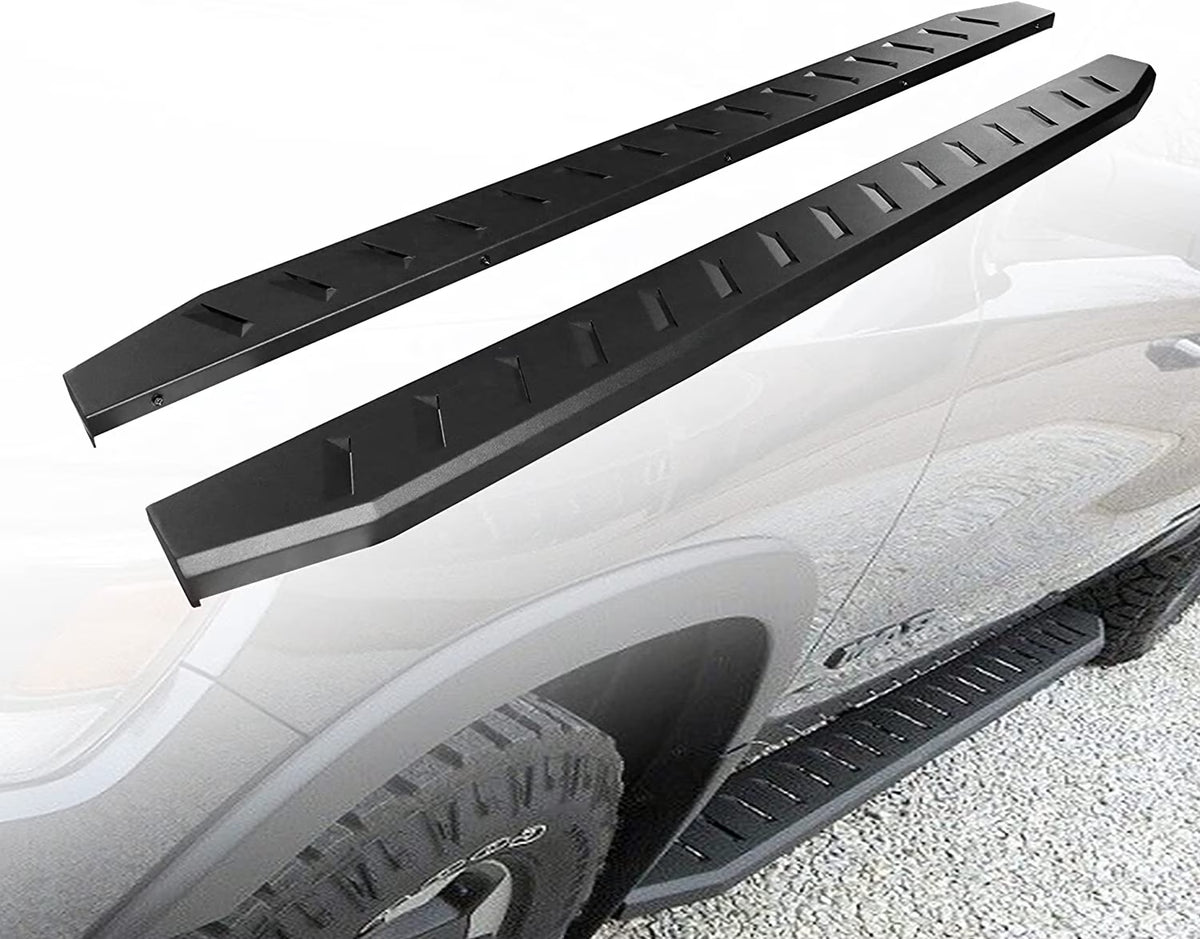 6 Inch Black Running Boards Side Step Nerf Bar A831