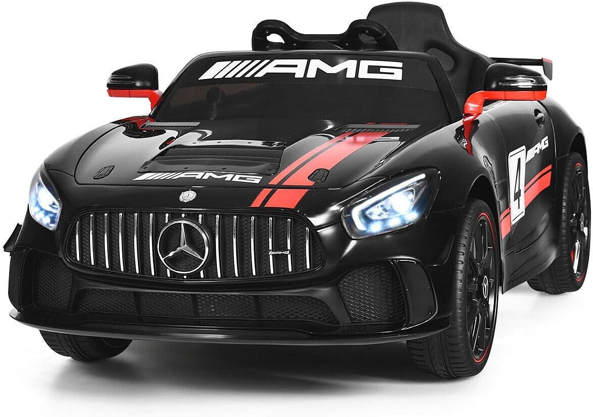 Red 12V Licensed Mercedes Benz AMG GT4 Electric Ride On Car F9857