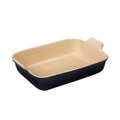 Satin Black Rectangular Baking Dish N3625