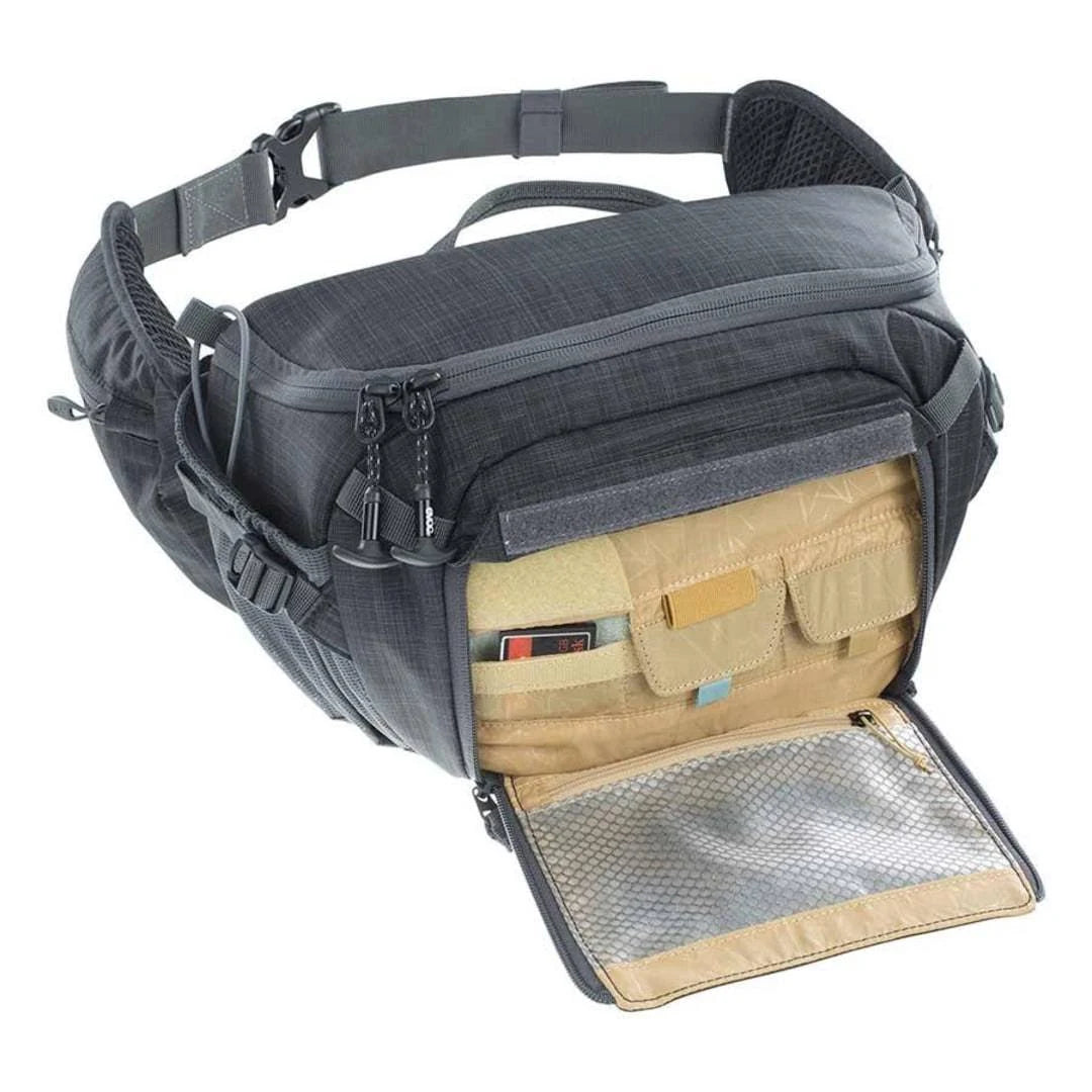 Heather Carbon Grey 7L Hip Pack Bag G614