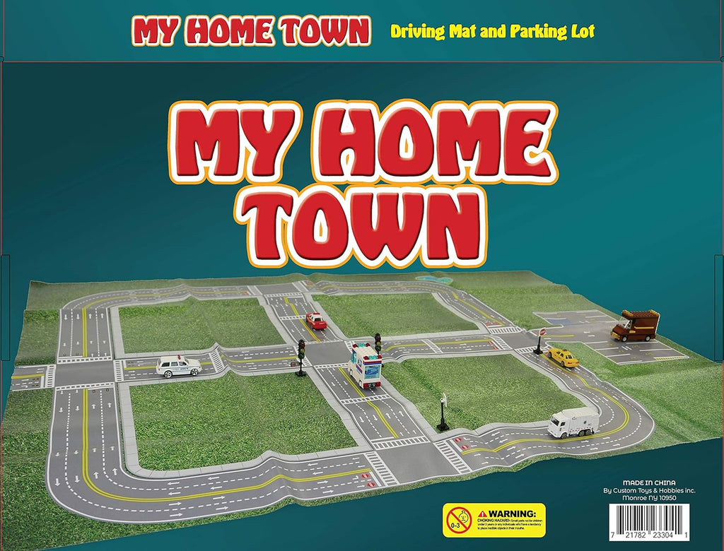 CAR Play Mat & Parking Lot for Toy Cars D700
