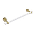 18 in. Satin Brass Shower Door Towel Bar J597