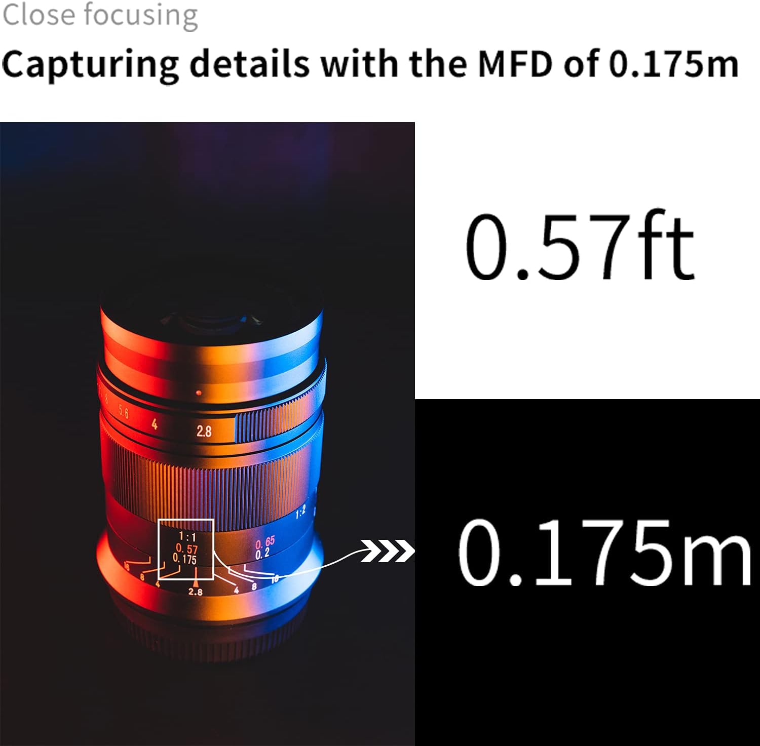 60mm F2.8 II Manual Focus APS-C Macro Lens E144