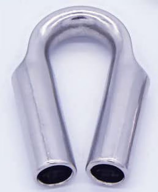 Wire Rope Tube Thimble 316 Stainless Steel 16mm 100-Pack V899