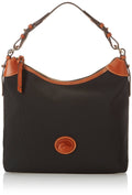 Black Nylon Hobo K4916