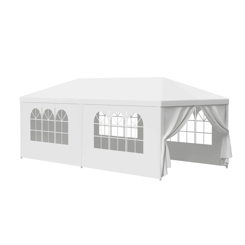 White Outdoor Gazebo Tent A737