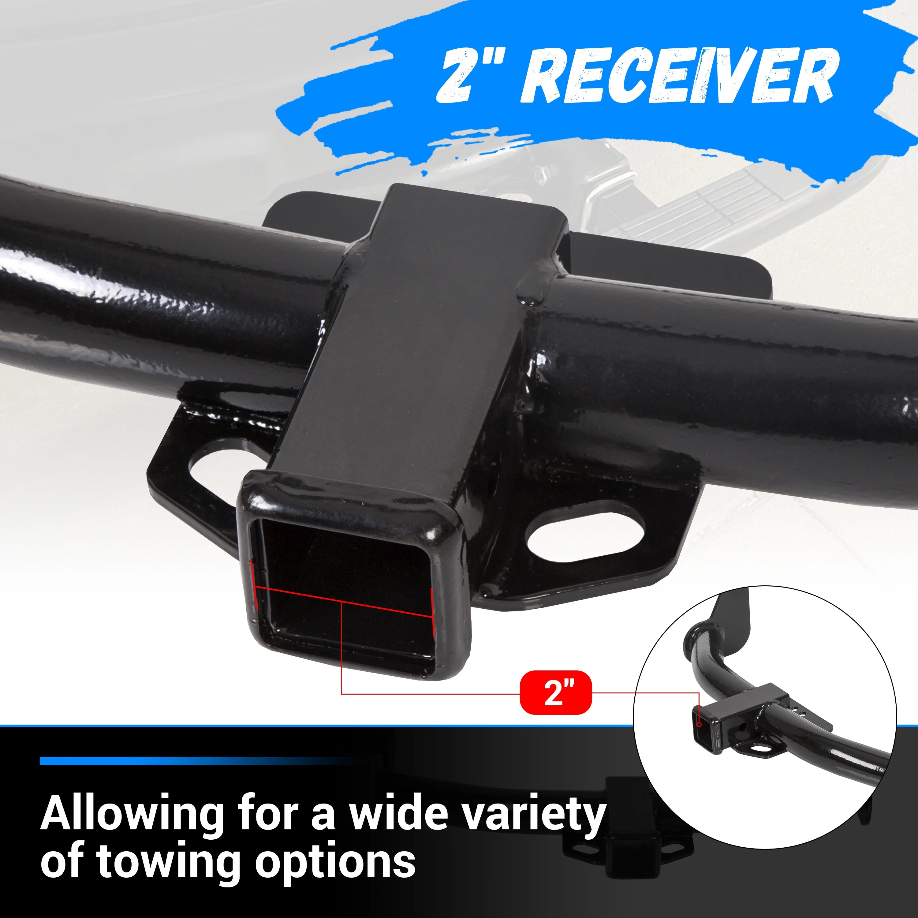 Class 3 Trailer Hitch 2-Inch Receiver Tow T944540