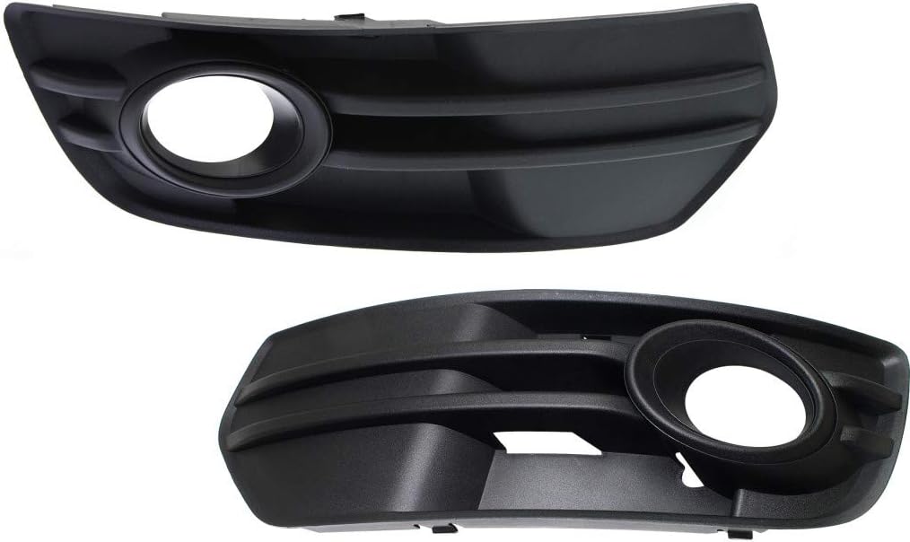 Fog Light Cover for Audi Q5 2009-2012, Driver and Passenger Side Pair, Primed P335270