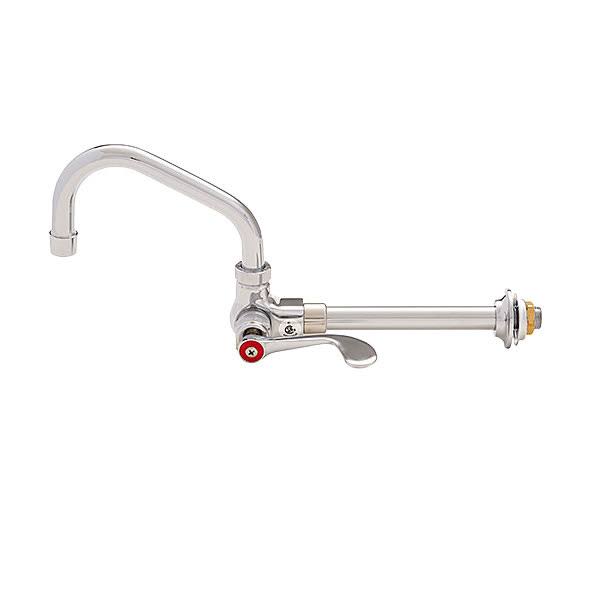 Stainless Steel Chinese Range Kitchen Faucet with Swing Spout and Wrist Handles G14980