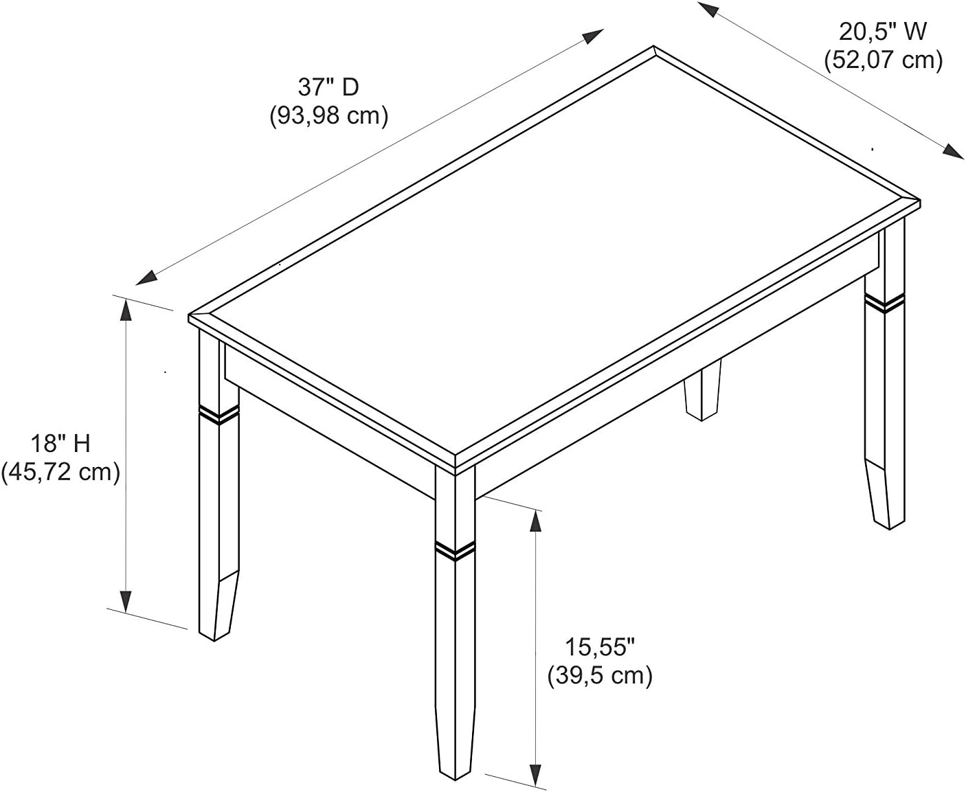Cherry Coffee Table O6589