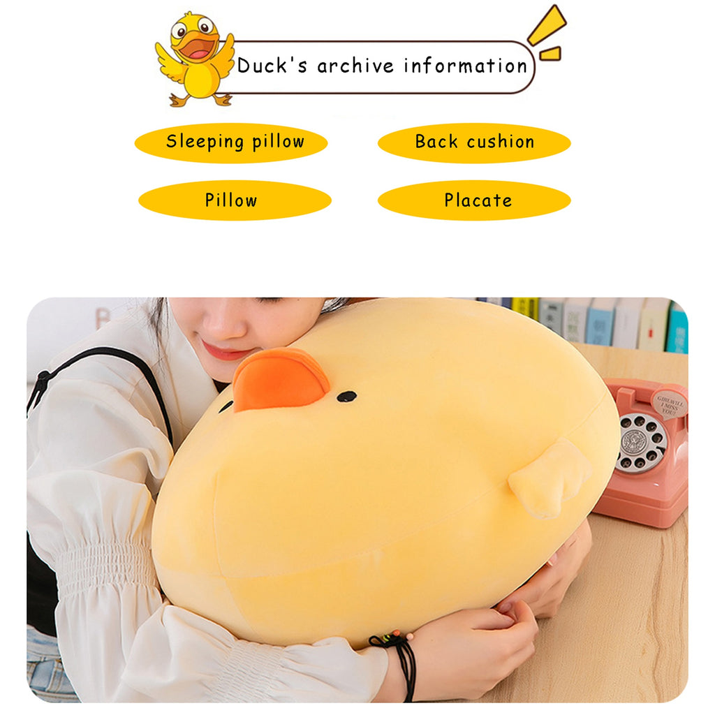 Cartoon Duck Stuffed Plush Doll Soft Pillow Toy H603