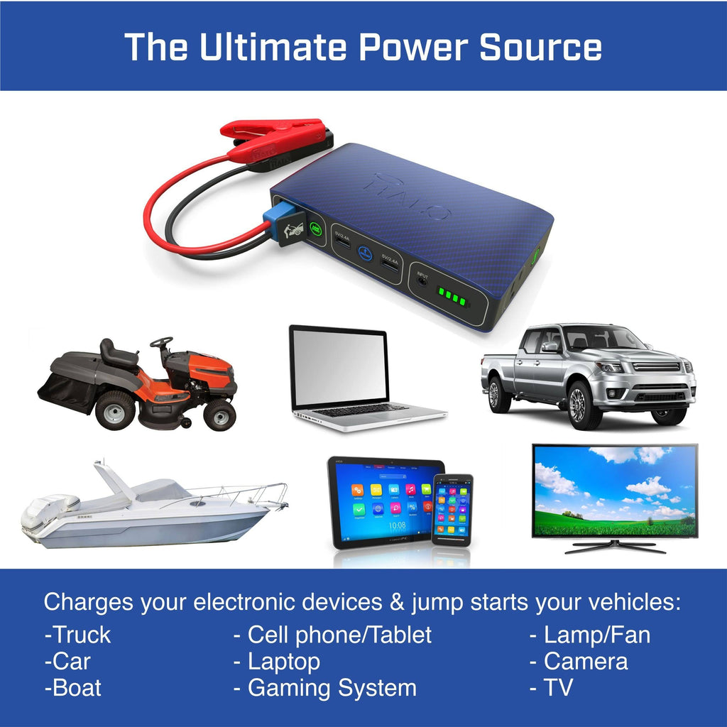 Portable Phone Laptop Charger Car Jump Starter with AC V44496