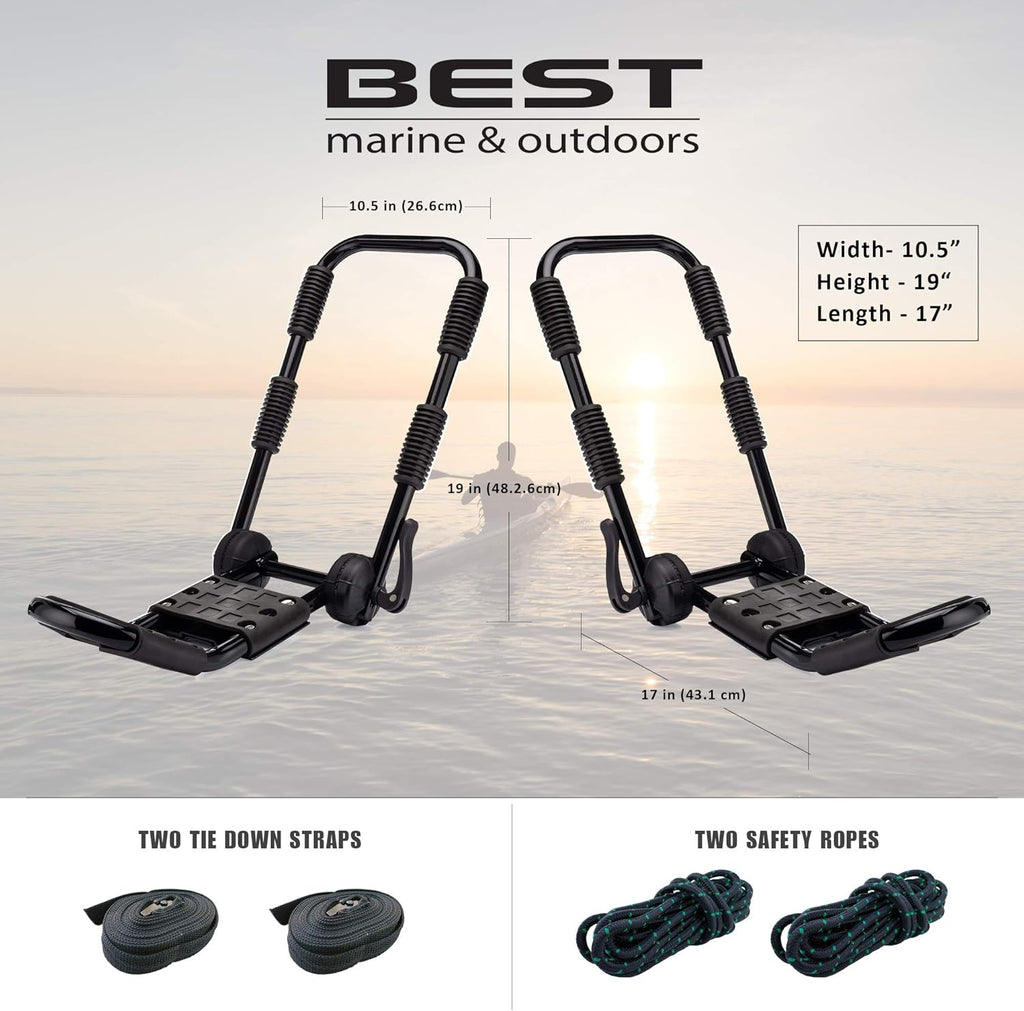 Folding Kayak Roof Rack Carrier Pack of 2 E97880