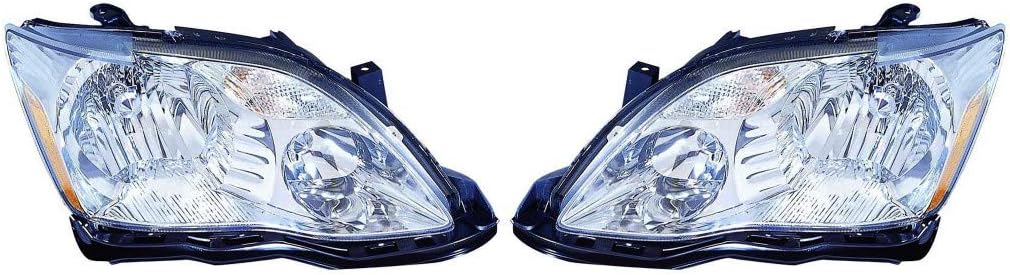Headlight Assembly Pair with Bulbs H499196