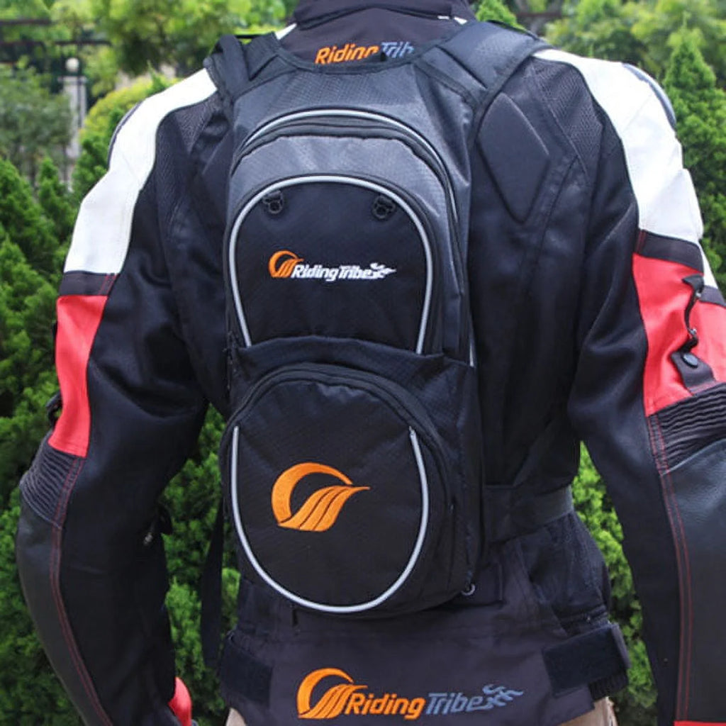 Waterproof Reflective Hydration Backpack with Water Bladder F2649