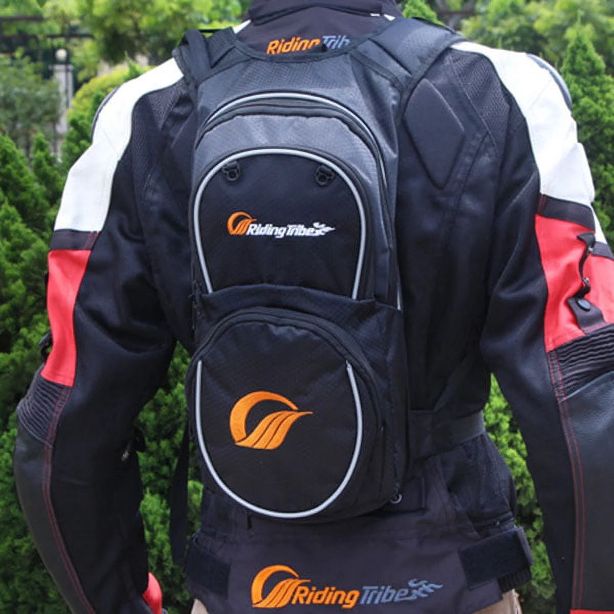 Waterproof Reflective Hydration Backpack with Water Bladder F2649