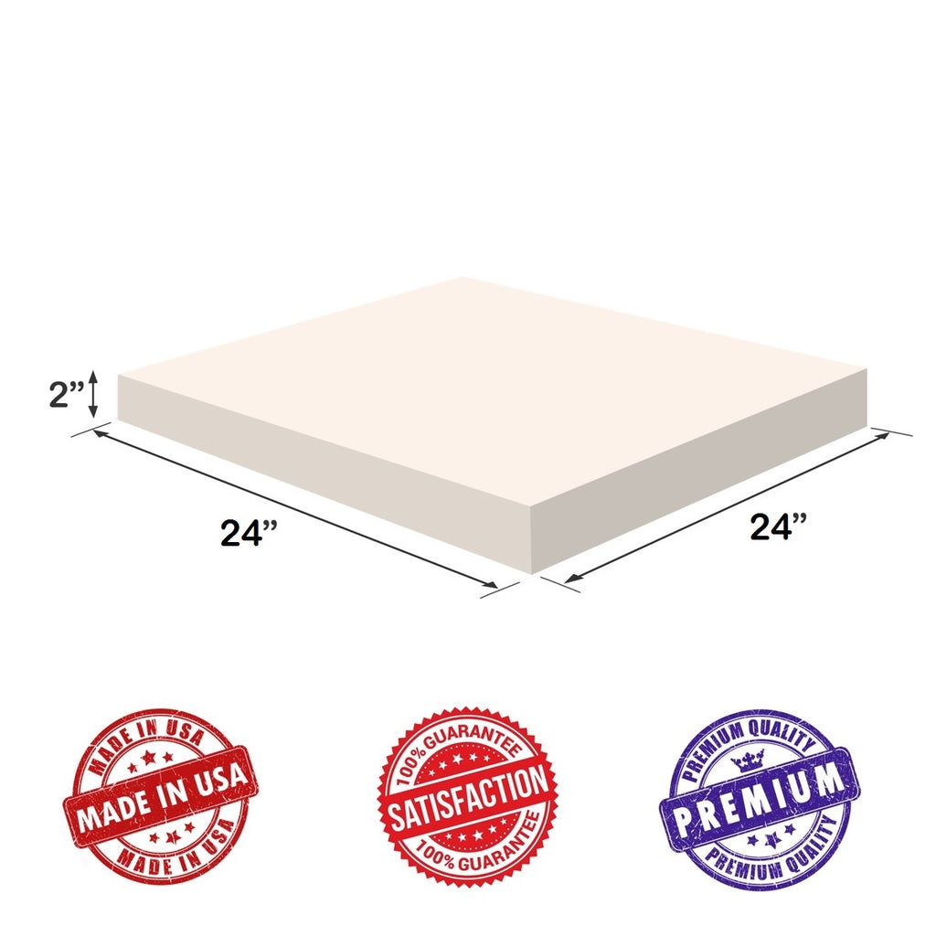 Visco Memory Foam Square Sheet 2.5 lb Regular Density I61057