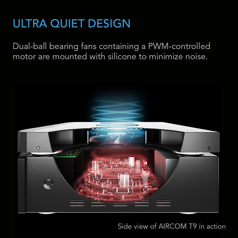 Quiet Cooling Fan System for AV Cabinet Components F5535