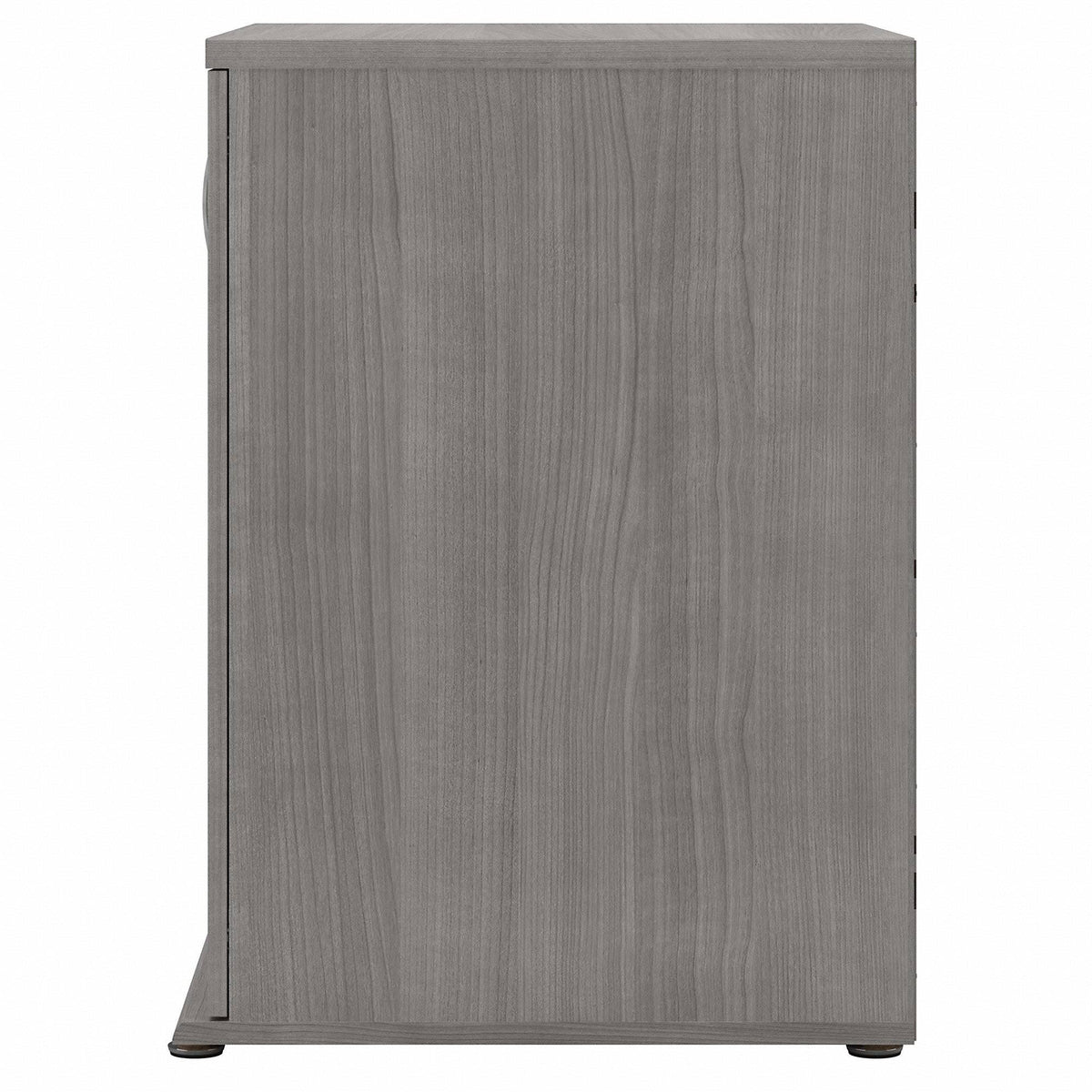Storm Gray Floor Storage Cabinet with Doors and Shelves K62222