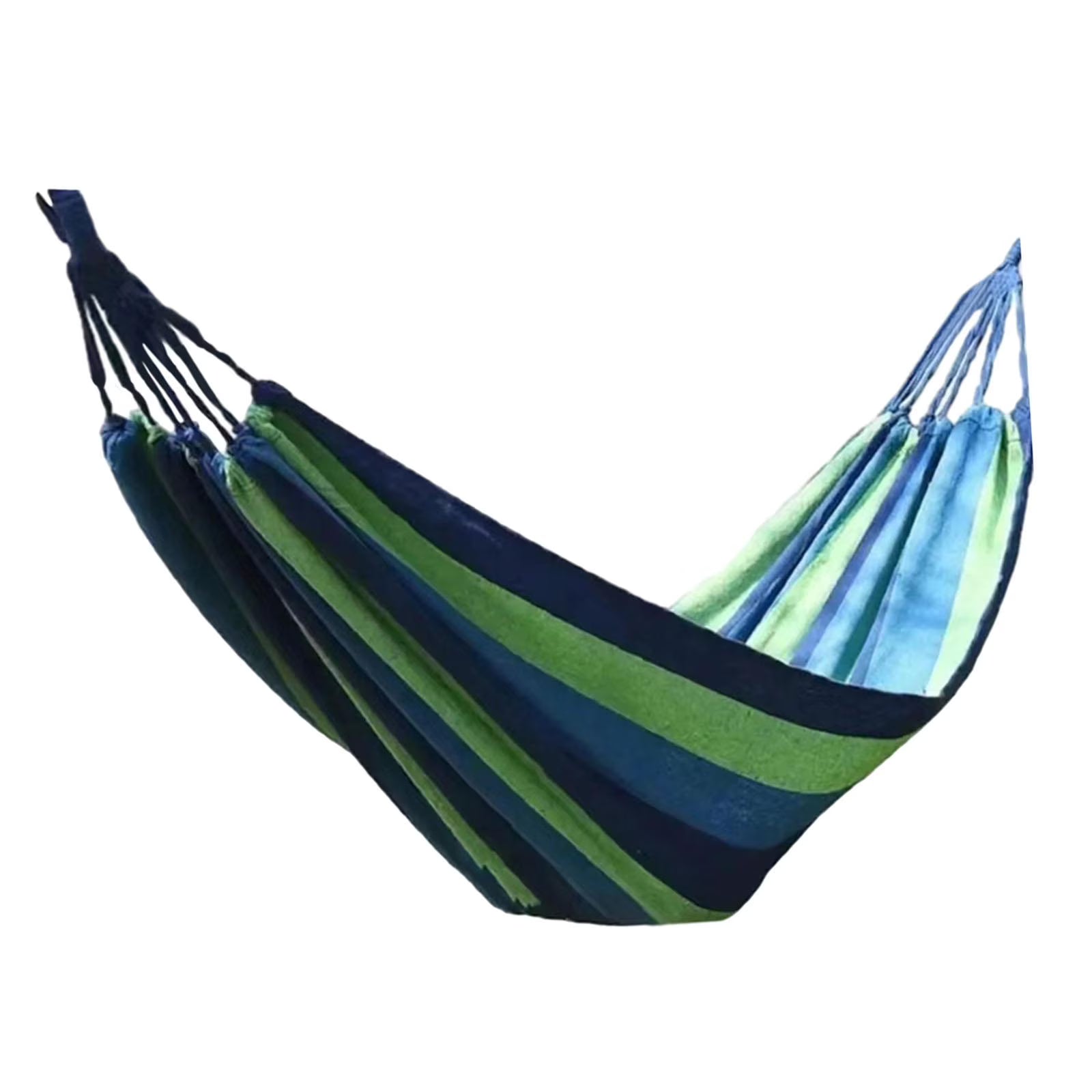 Blue Canvas Camping Hammock 190x80cm L354
