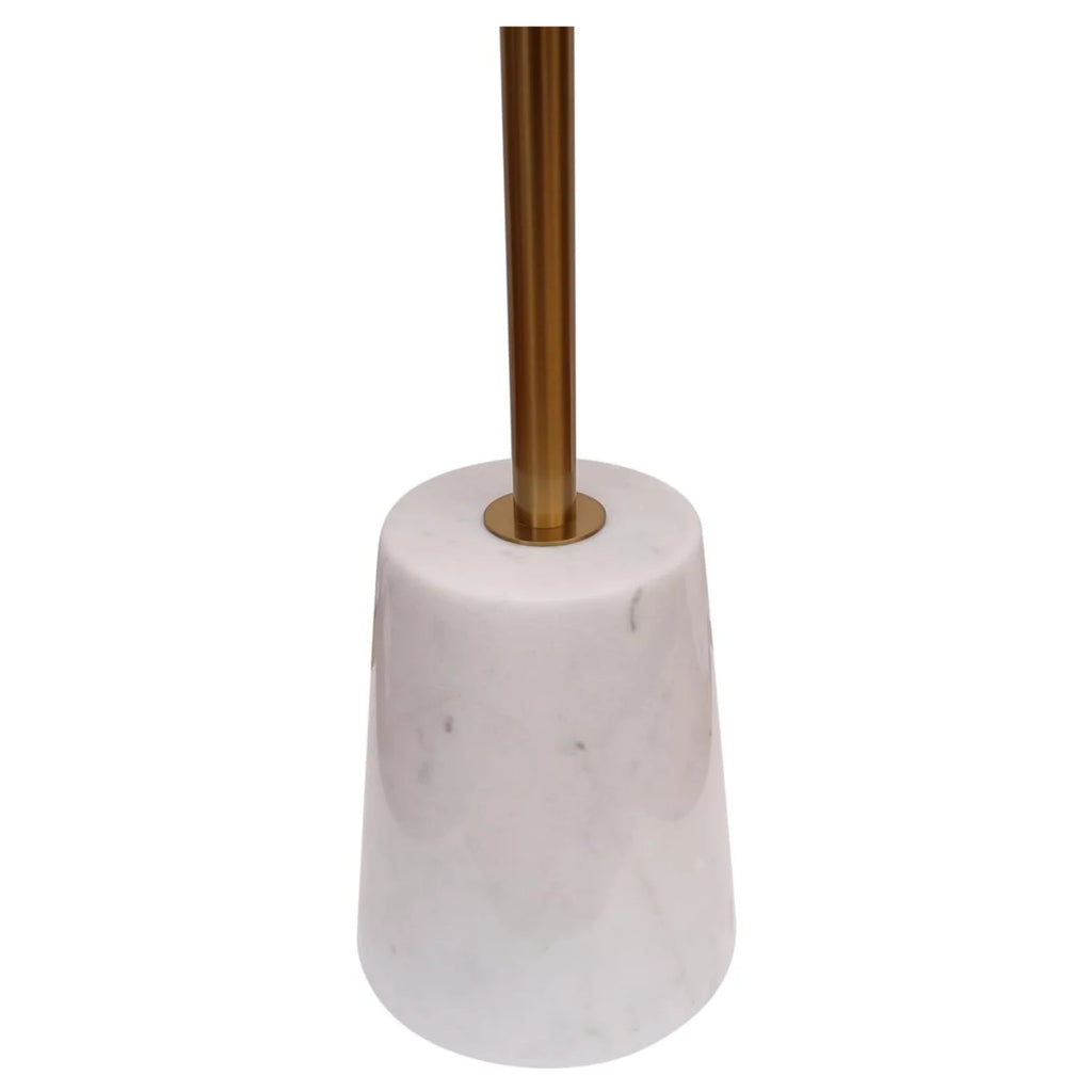 White Round Marble Side Table T615428