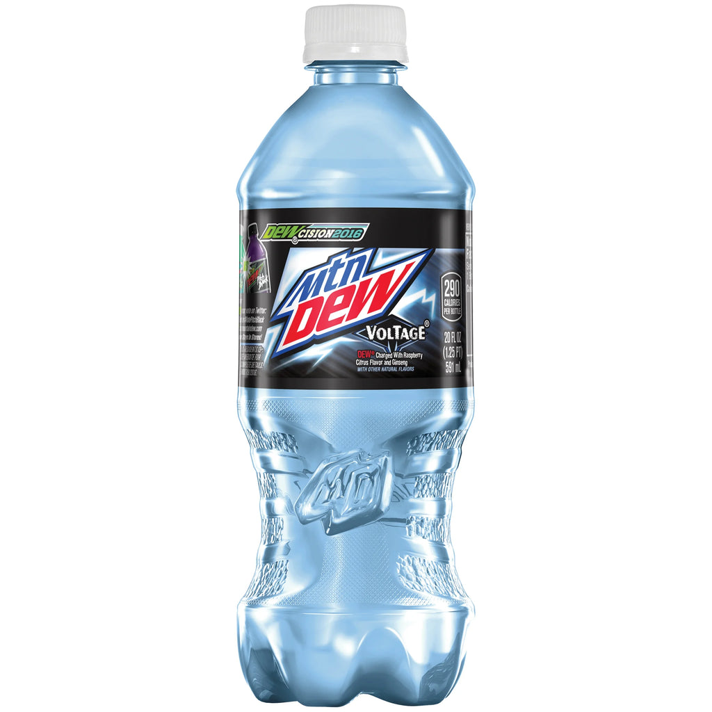Voltage Soda Pop 20oz Bottles, Quantity of 16 M53868