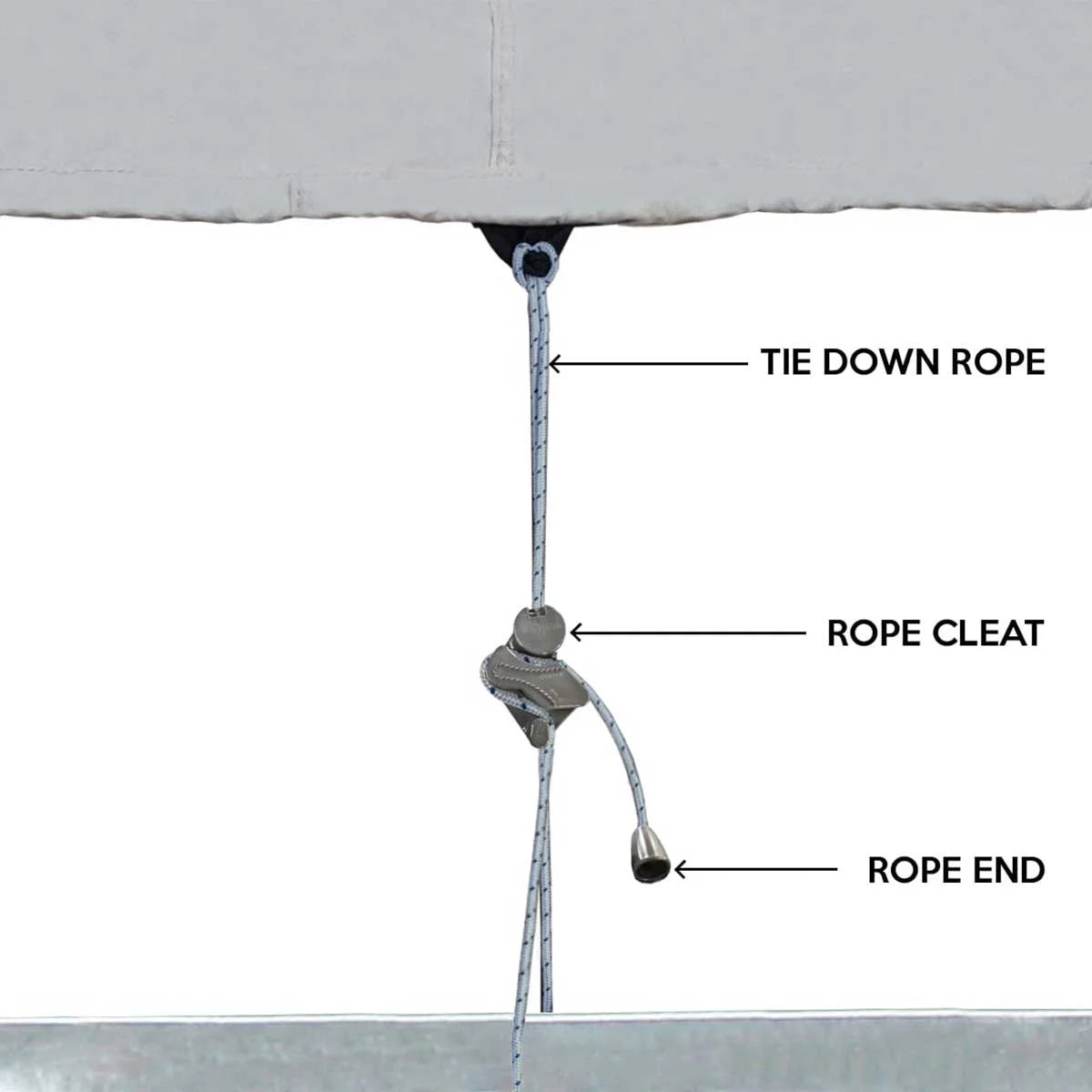 Heavy Duty Water Repellent Boat Cover P56962