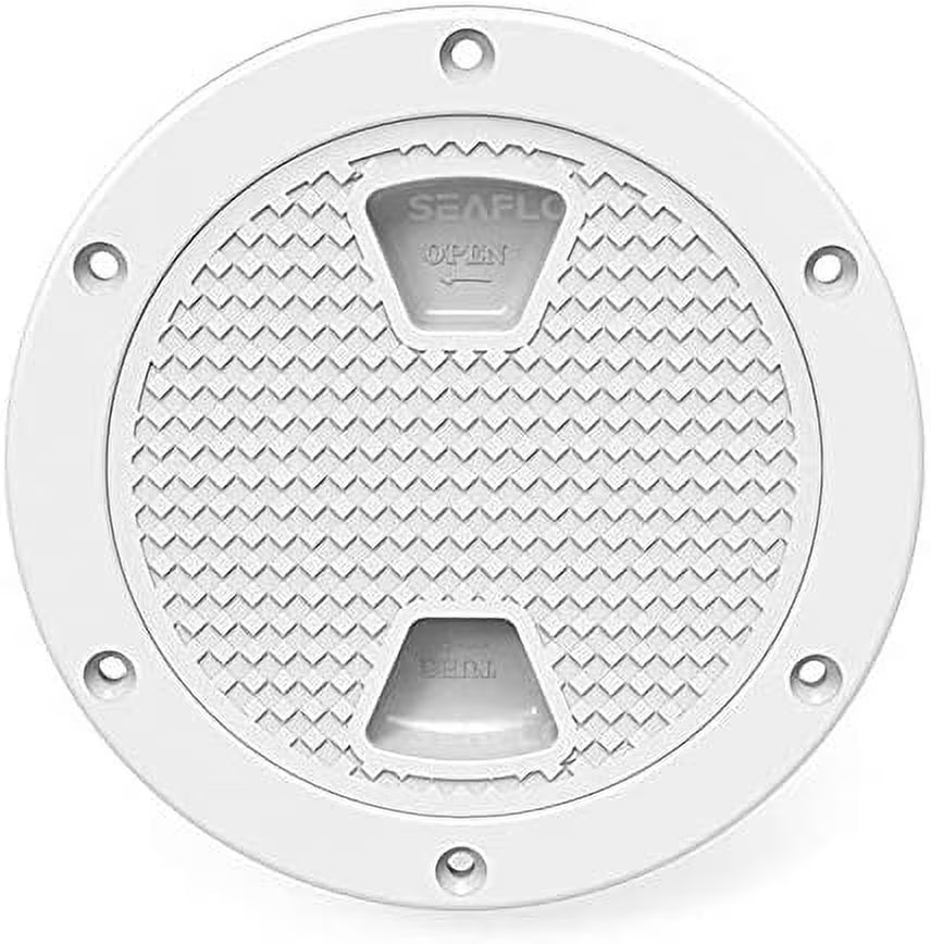 White Circular Non Slip Inspection Hatch Q569785
