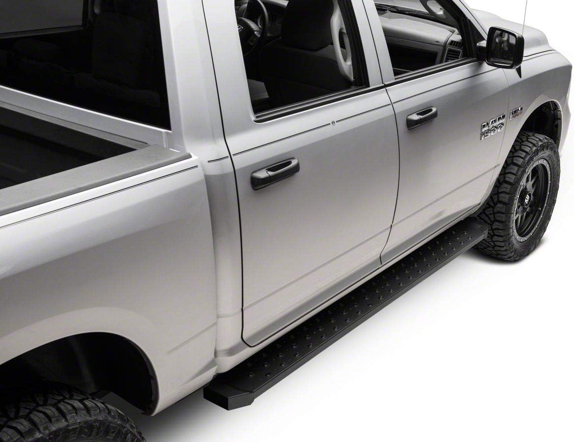 Black Steel Running Boards K852