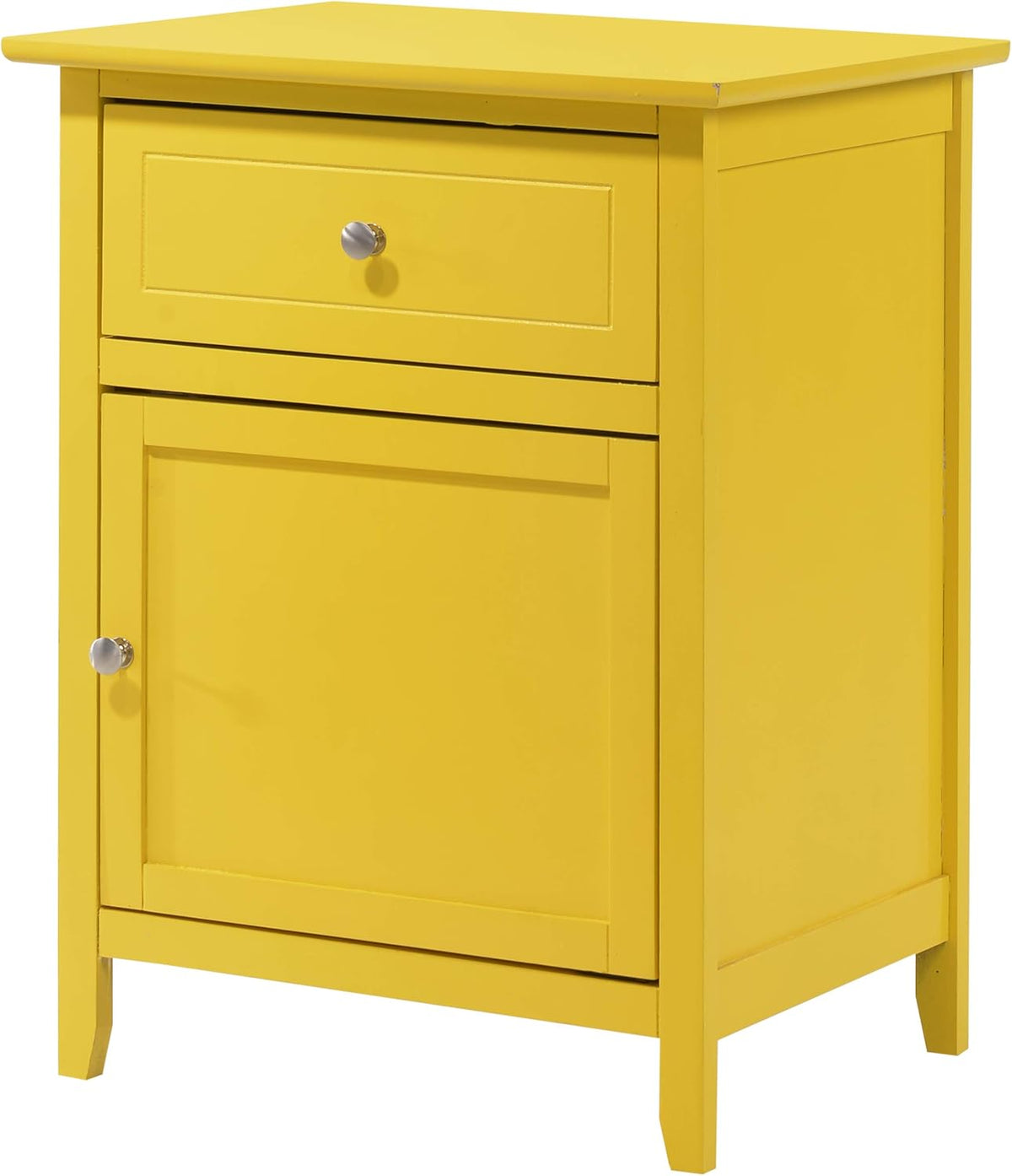 1 Drawer 1 Door Nightstand Cappuccino C3589