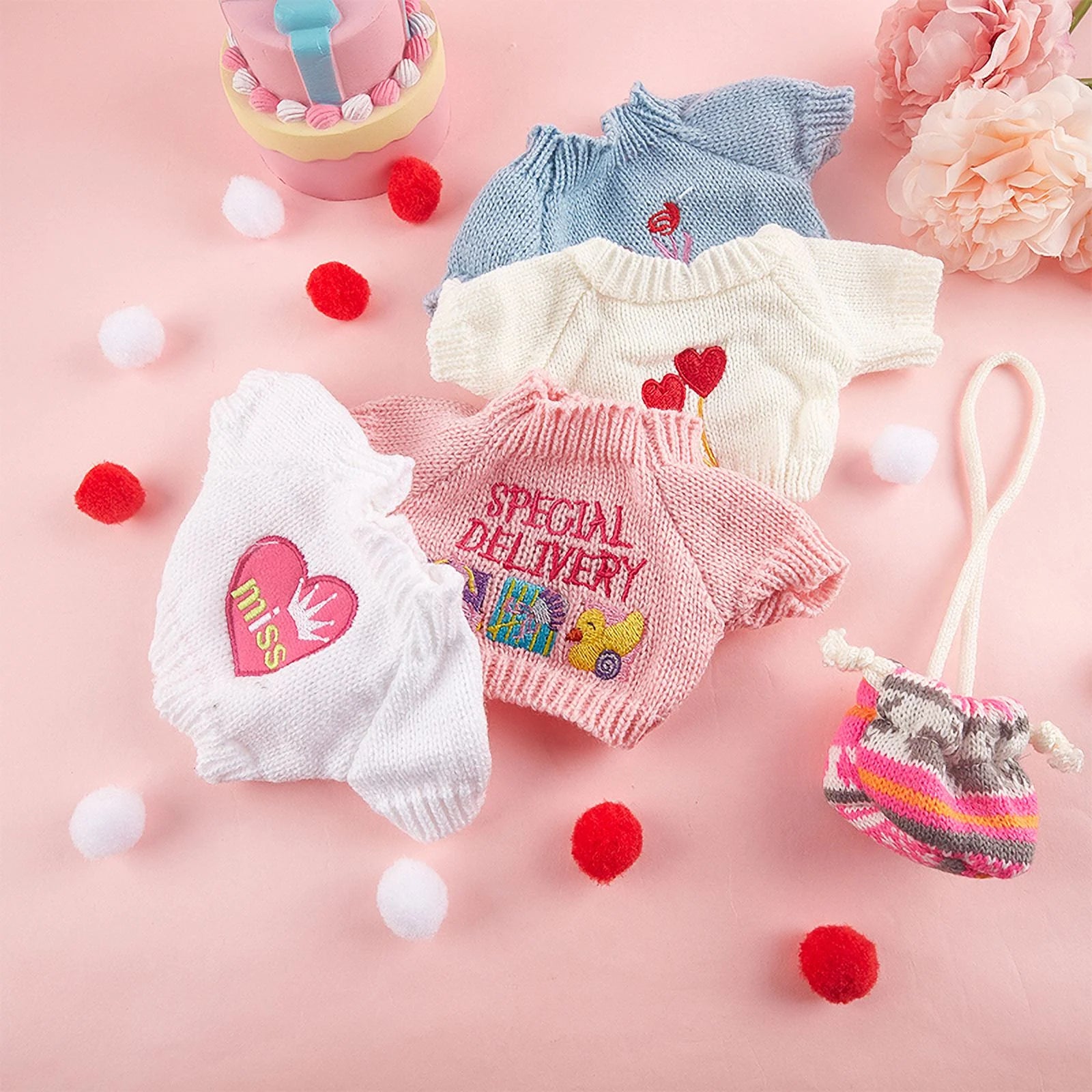 Duck Plush Toy Clothes Bag Accessories U50703