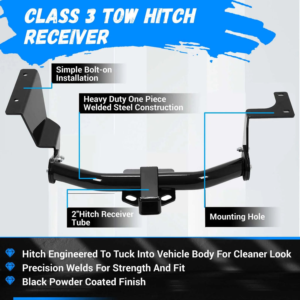 Class 3 Trailer Hitch 2-Inch Receiver Tow T944540