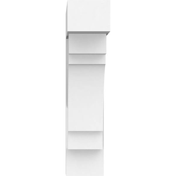 PVC Bracket with Block Ends - 5 x 18 x 24 in. G601965