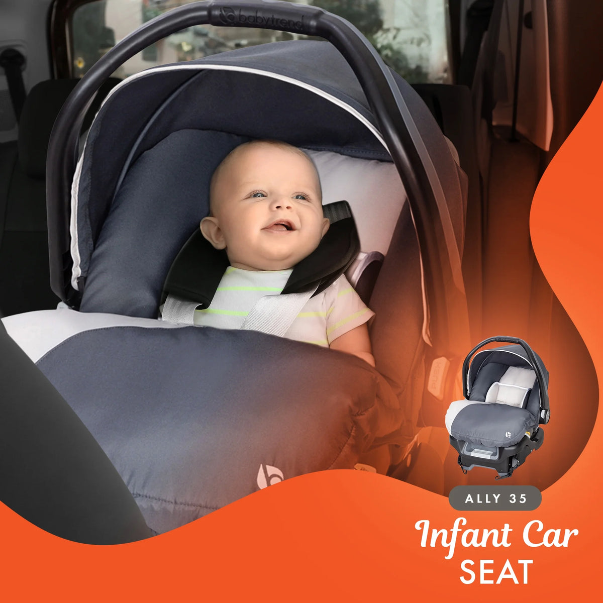 Magnolia Double Baby Stroller and Single Car Seat T3022