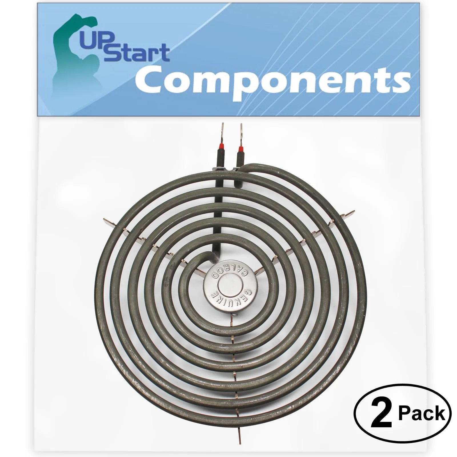 2-Pack 8 inch 6 Turns Surface Burner Element for Range, Stove & Cooktop N8578