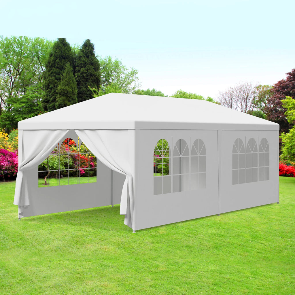 White Outdoor Gazebo Tent A737