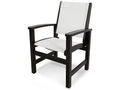 Black Onyx Sling Coastal Dining Chair E392