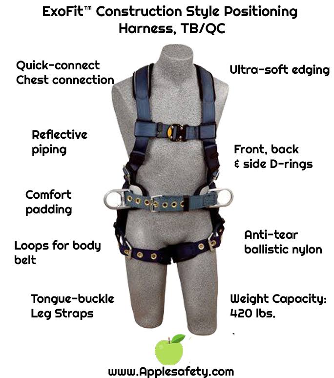 ExoFit XL Construction-style Harness Z410