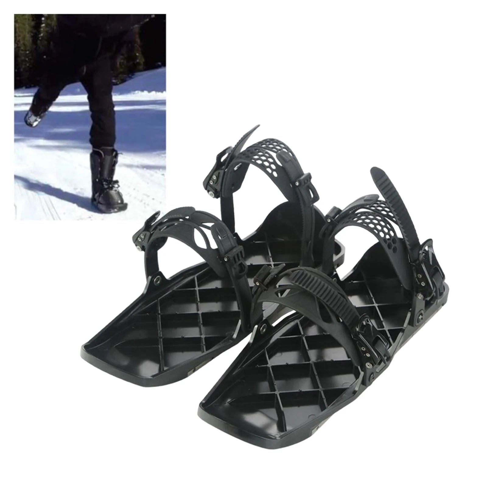 Adjustable Snowblades Skis Shoes B2741