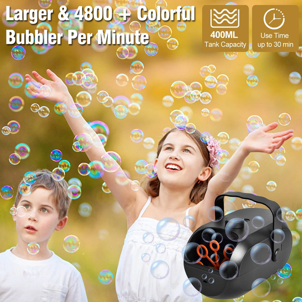 Portable Rechargeable Bubble Machine U129355