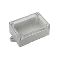 Junction Box ABS Plastic IP67 Universal Electrical Project Enclosure with Transparent Clear Cover Y56813