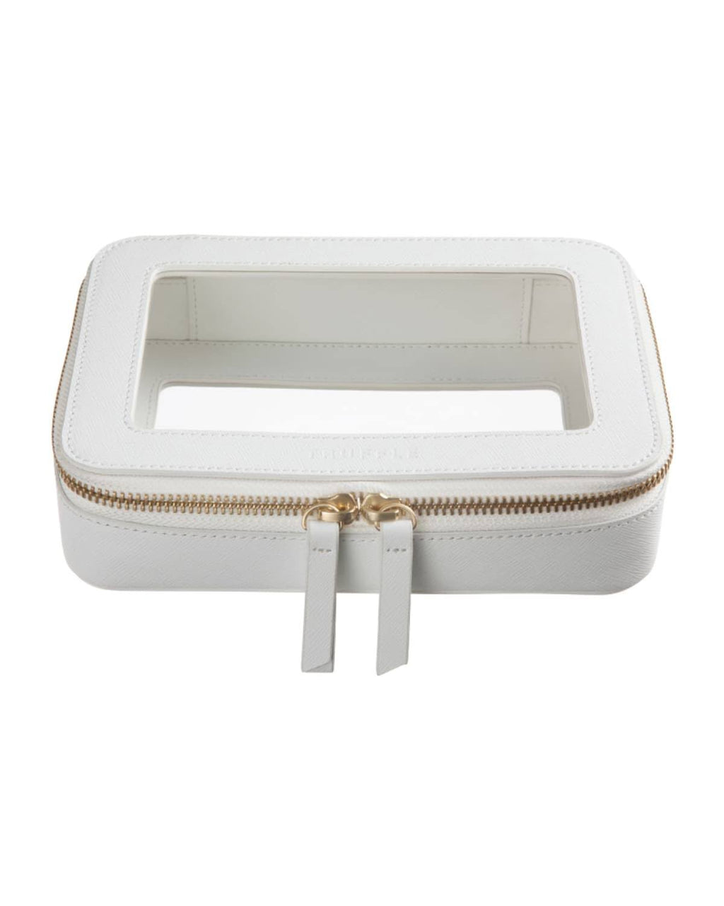 Jetset Case, Leather, Chalk O2790