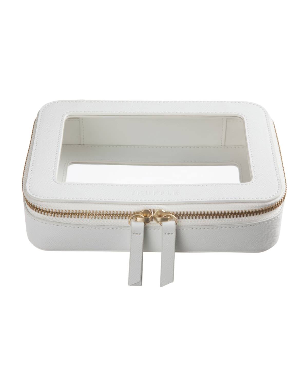Jetset Case, Leather, Chalk O2790